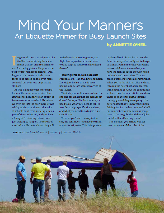 Mind Your Manners: An Etiquette Primer for Busy Launch Sites