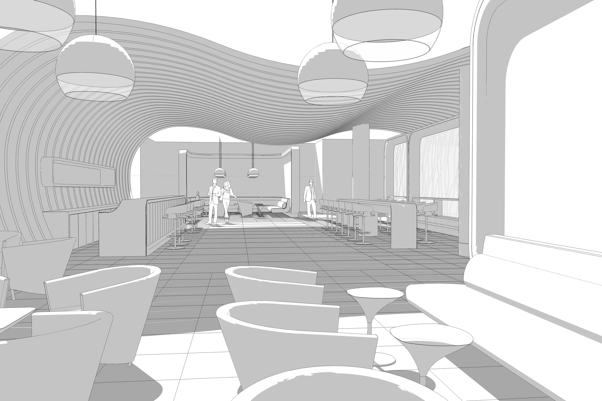 Full Bar with wider wave screen b&w with shadow.jpg