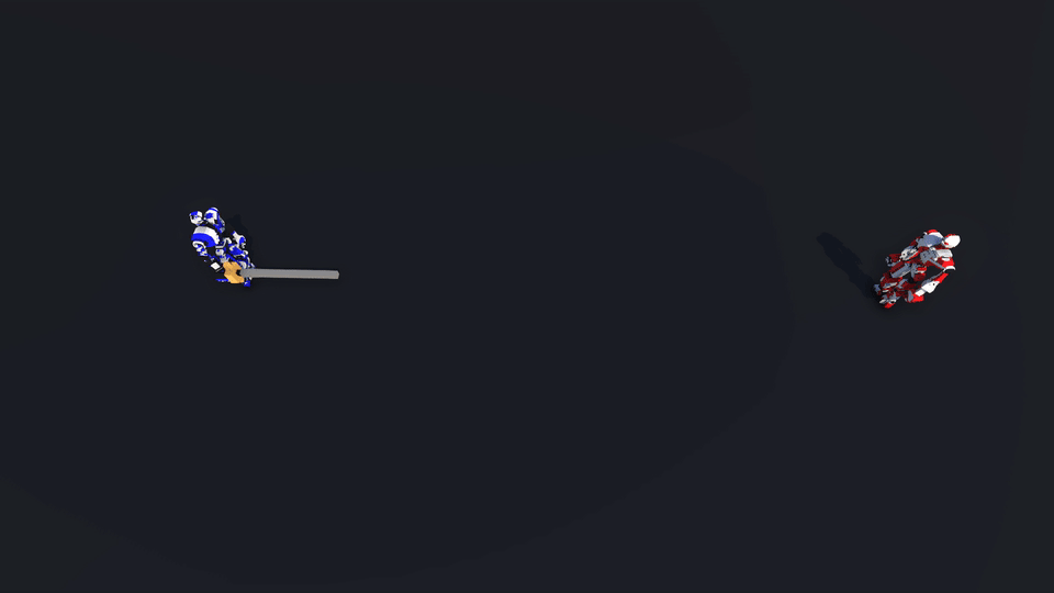 Pick up a weapon and beat someone up with it!