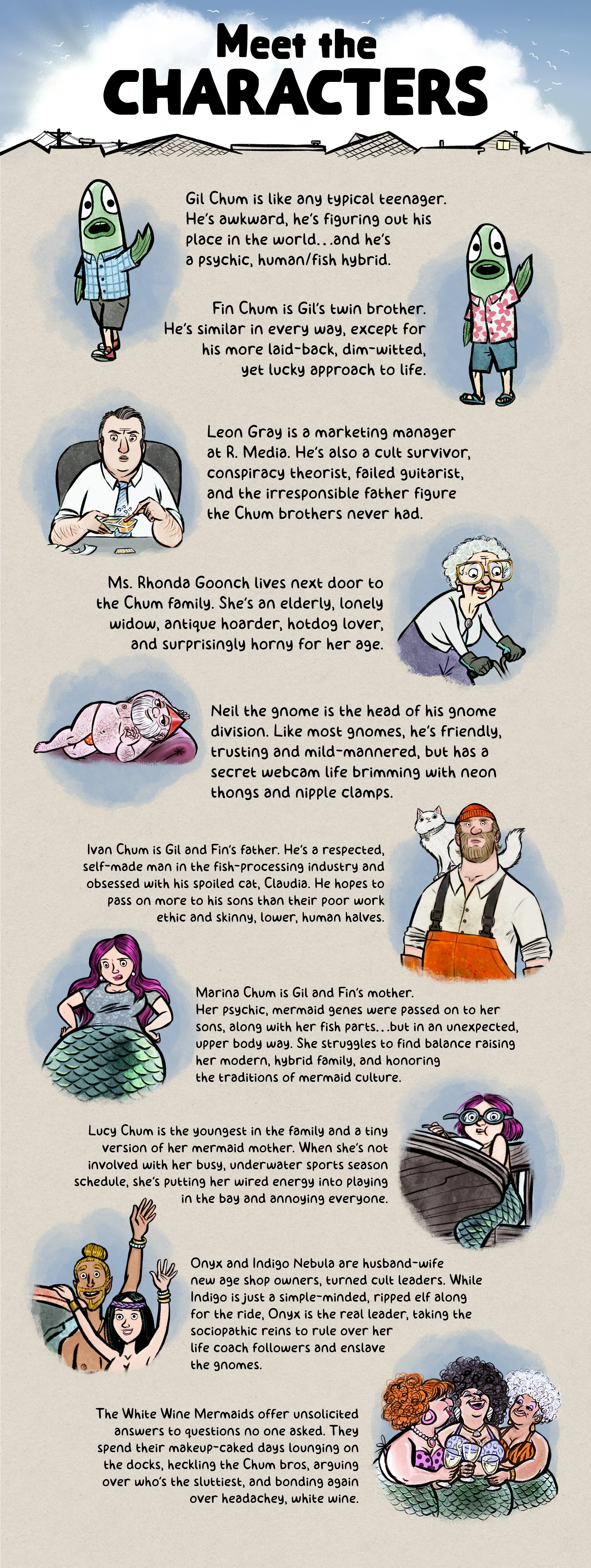 The Chum Brothers characters