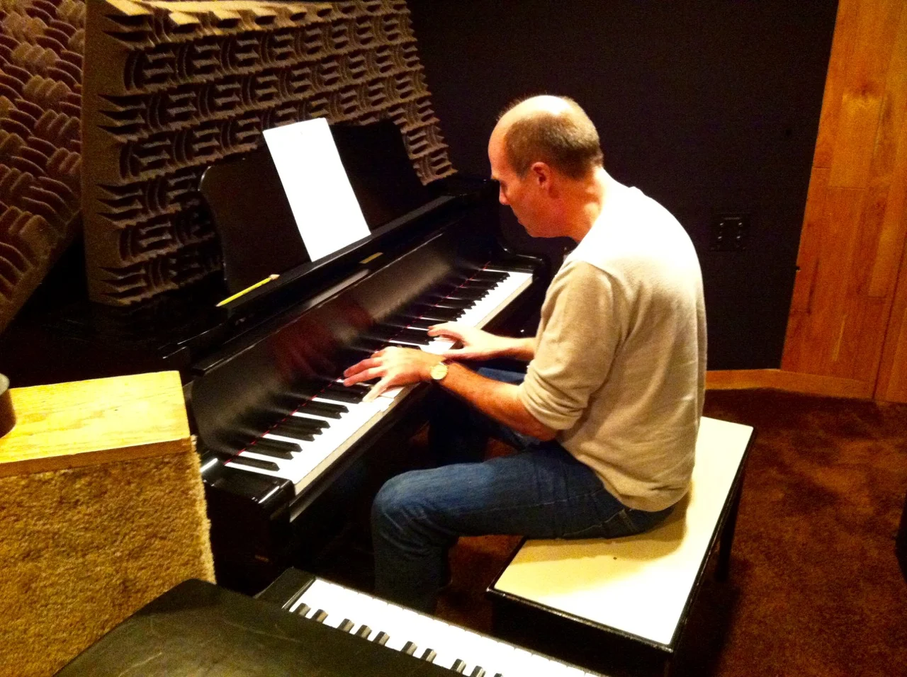 Robert Redd on piano