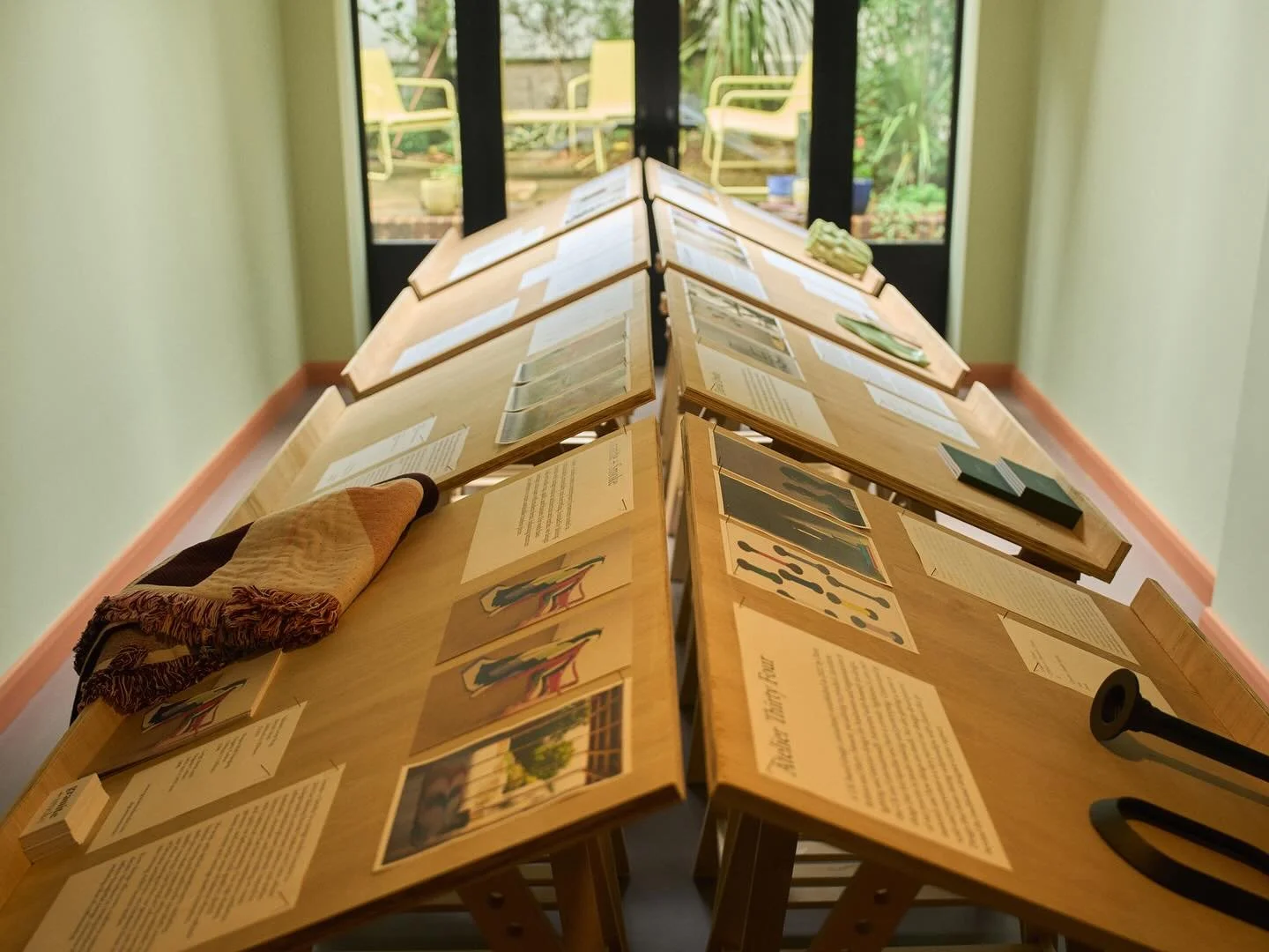 As you step through the door into ‘The Objects We Live By’, the basement (my working showroom), the lower-ground floor of Seventy-Six holds something special. It’s the first thing you see, ‘THE INDEX’.
I wanted visitors