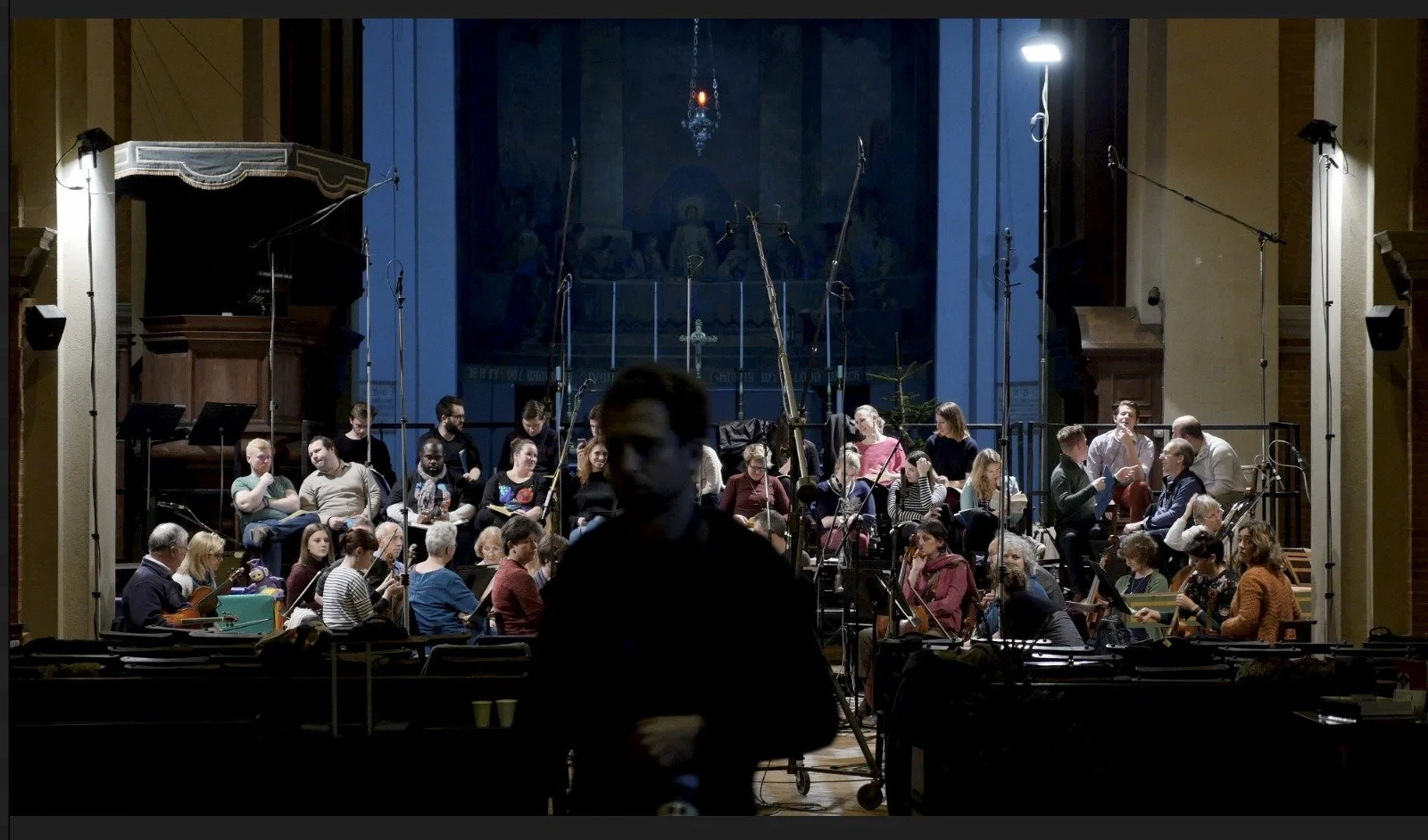 Filming with John Elliot Gardner and the Montiverdi Choir and Orchestra - Tall Wall Media
