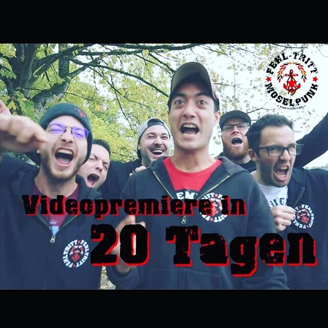 To celebrate our 15th anniversary as Fehl-Tritt, we will release the music video of our brandnew single Irgendwo, same name as our 2020's tour Irgendwo. Stay tuned Moselpunkers 😎😎😎✊ #video #musicvideo #punkrock #moselpunk #irgendwo #skapunk #lovem