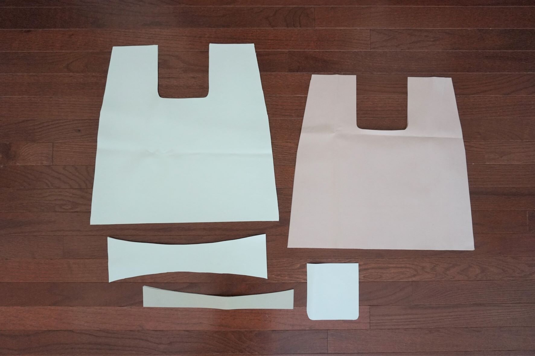 How to Sew a Leather Tote Bag: Finishing the Edges — Sabrina Lee