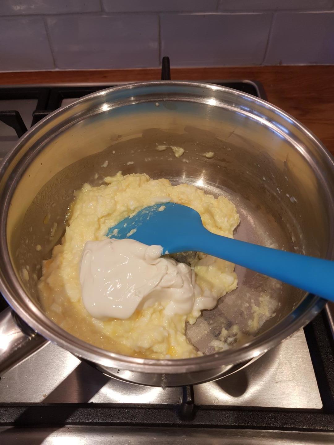 5: Add mascarpone.