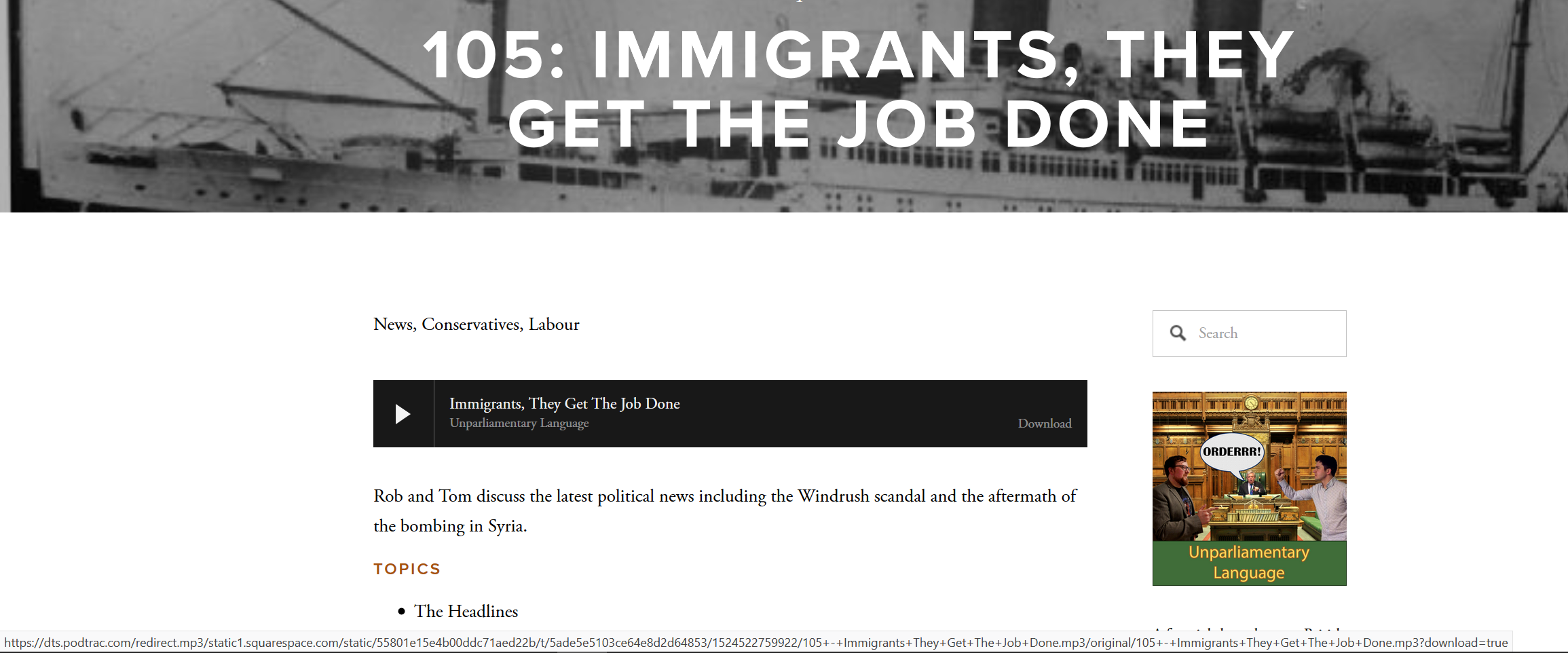 Podtrac and Squarespace 2018