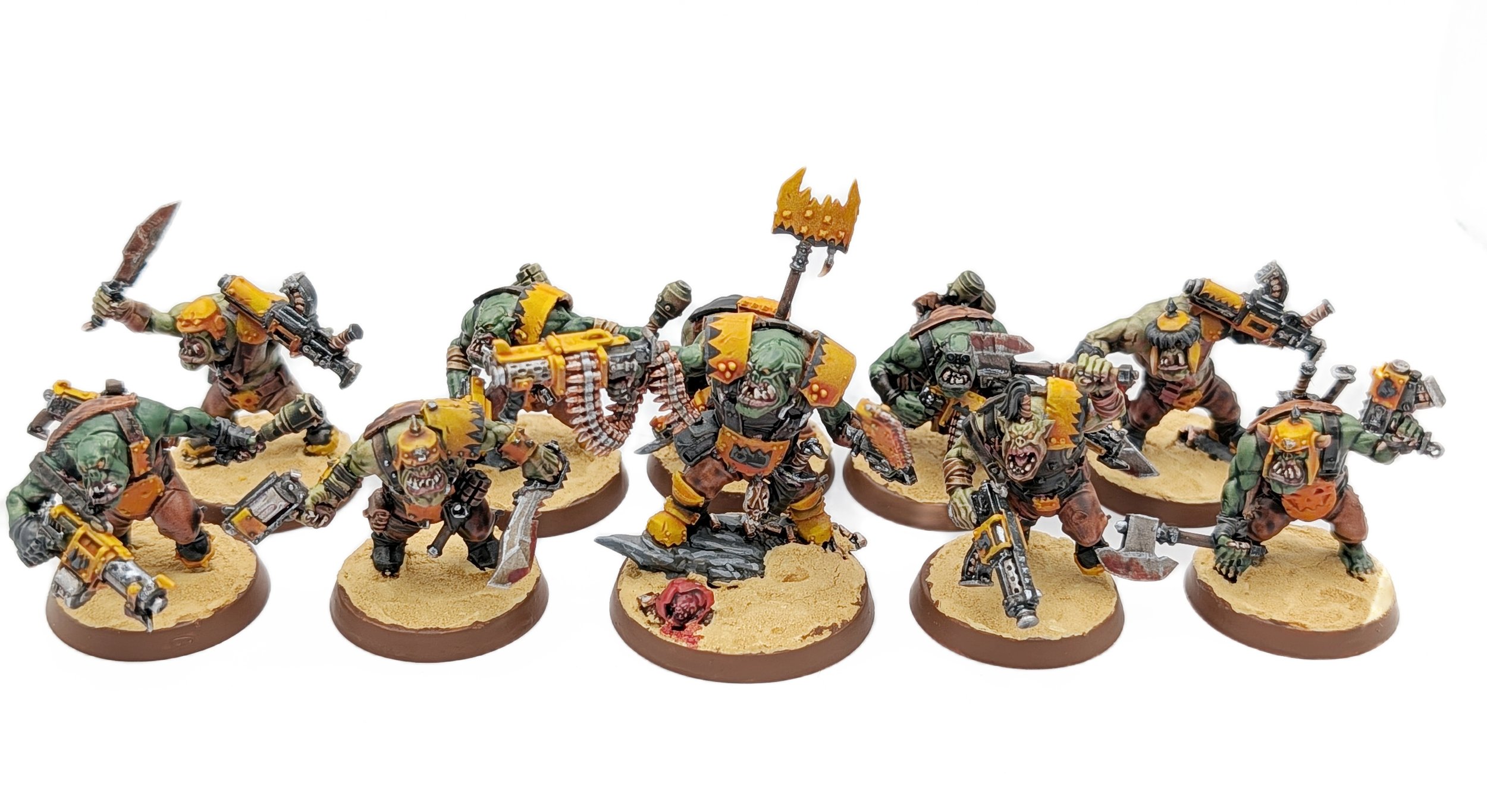 Bad Moon Ork boyz Squad