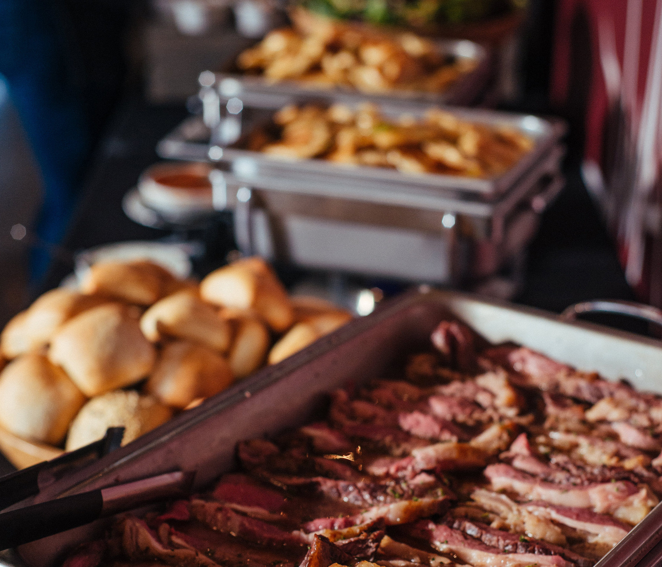 Close up of Event food on display (Copy)