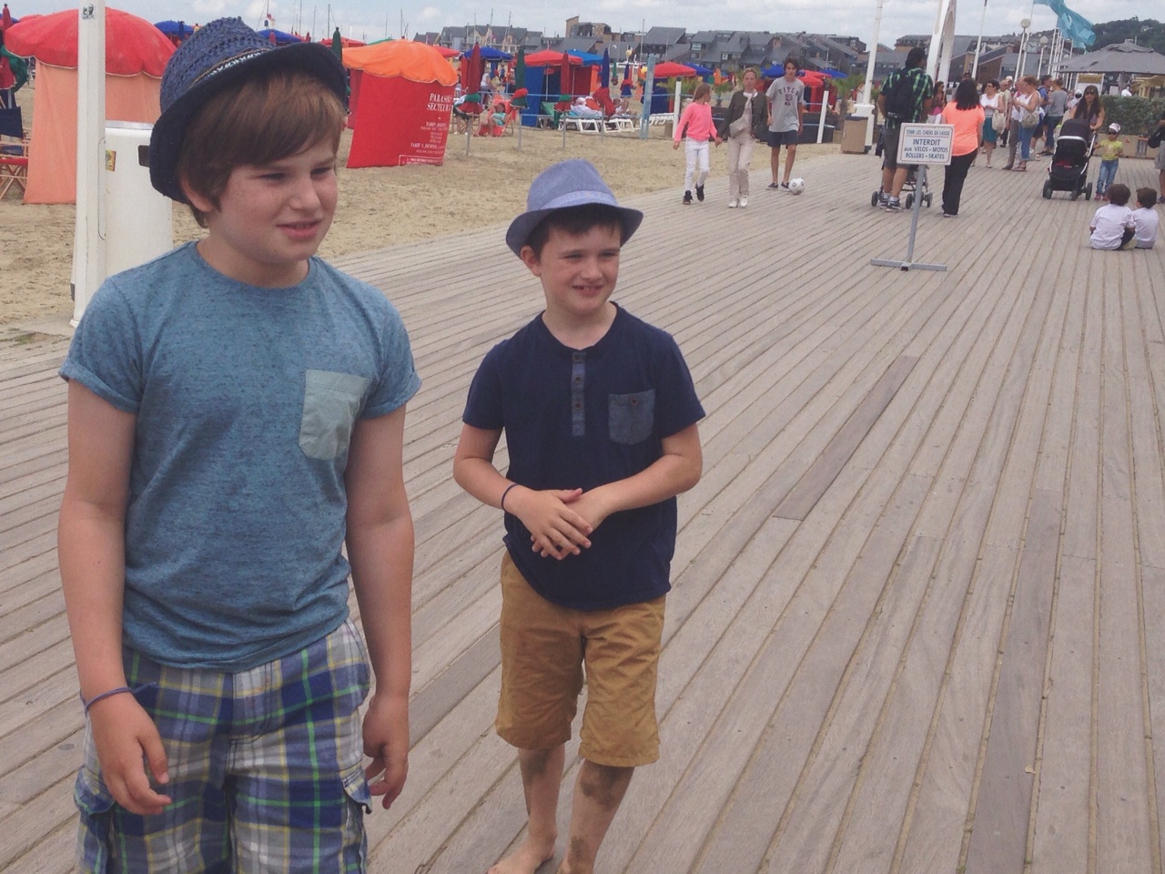 Not adding much to the glamour stakes on the boardwalk, it has to be said.
