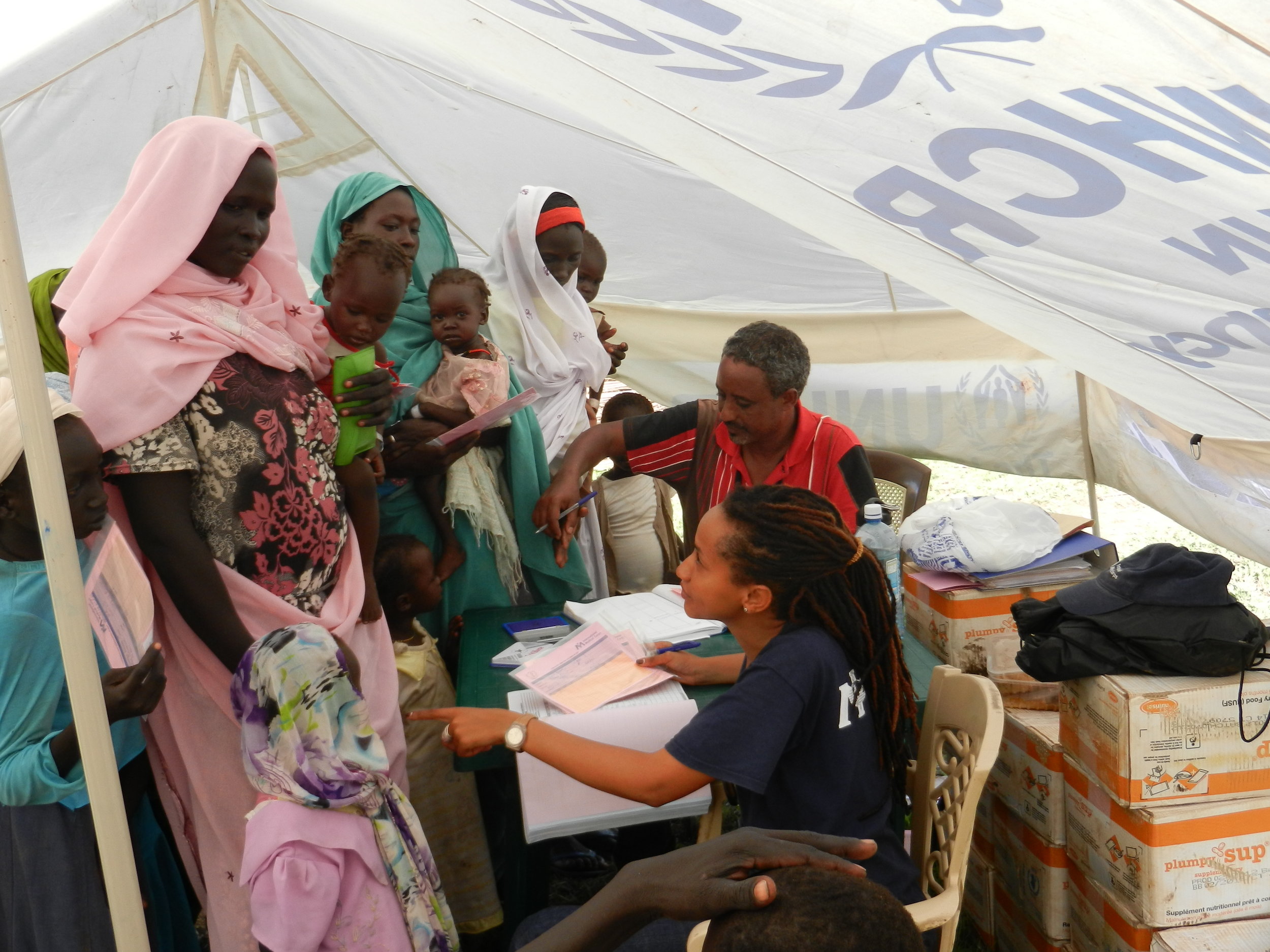 Naomi Gikonyo ensured refugees accessed food rations in Maban, South Sudan.