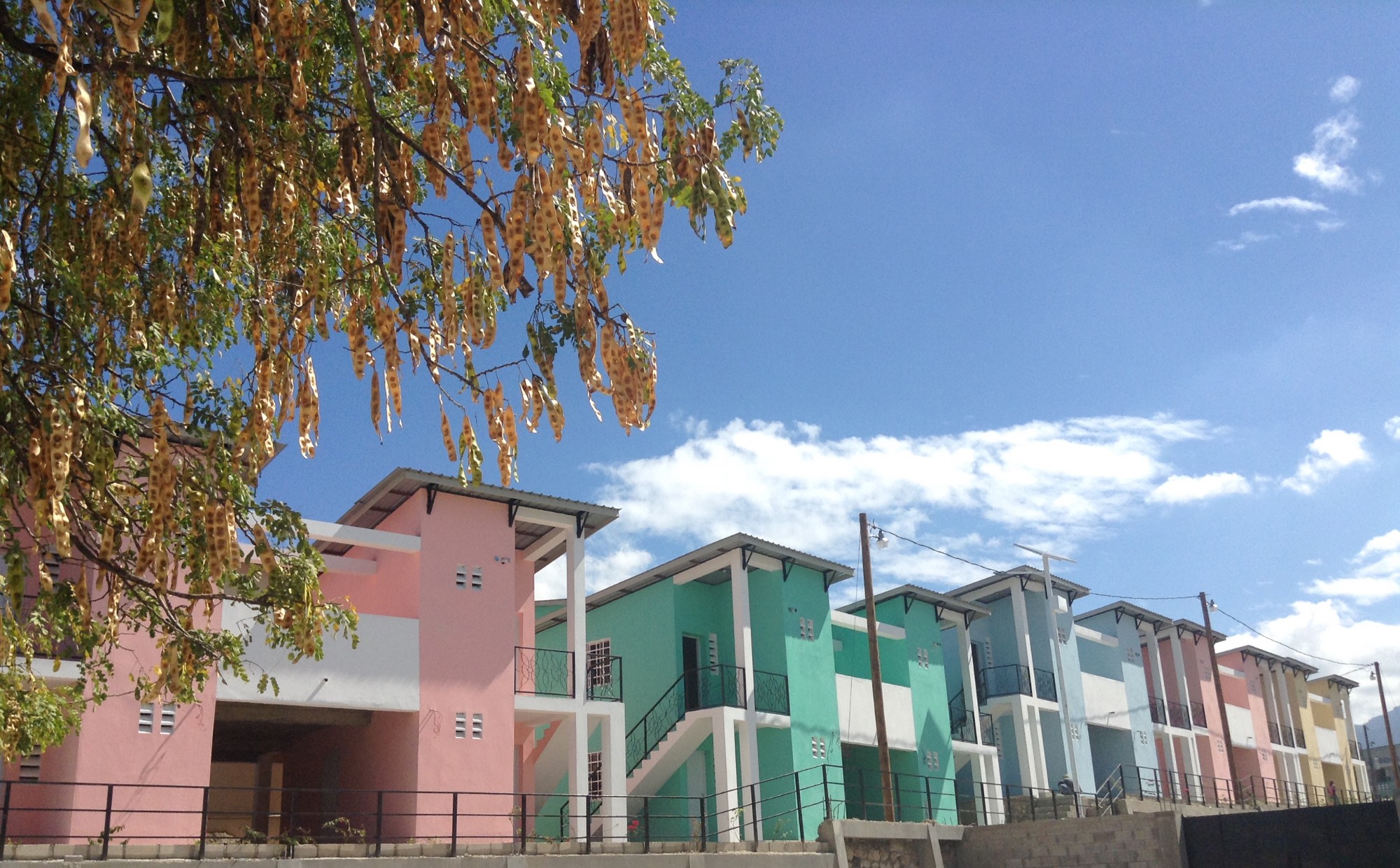IOM Incremental housing units and community infrastructures in Port au Prince, Haiti (Alberto Preato / IOM)