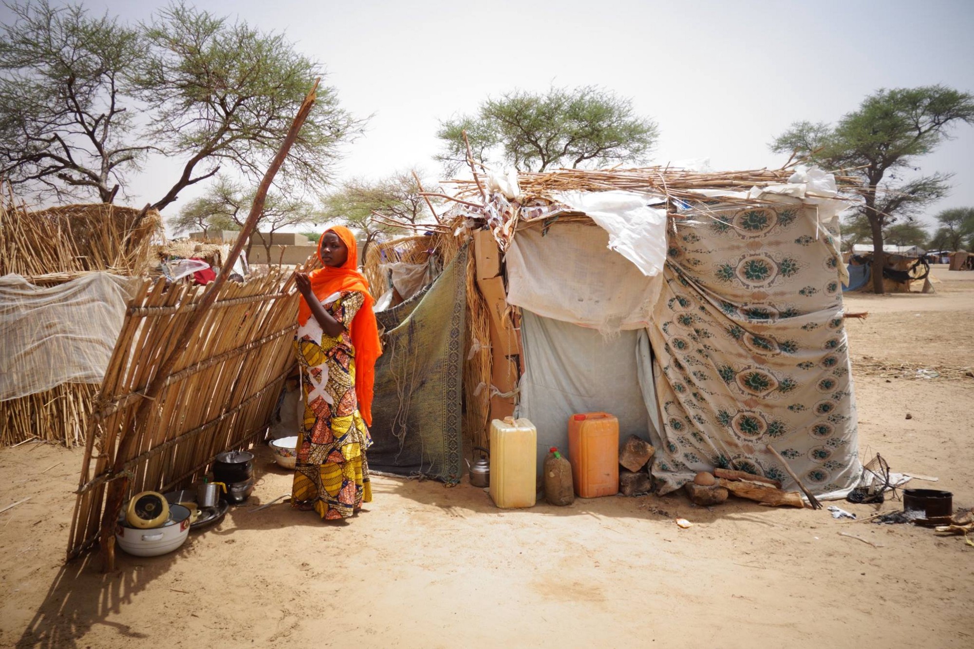 IDP settlement in Diffa, Niger (IOM)