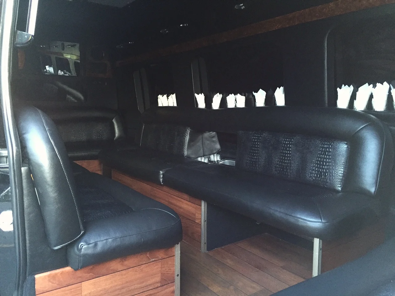 20 passenger interior