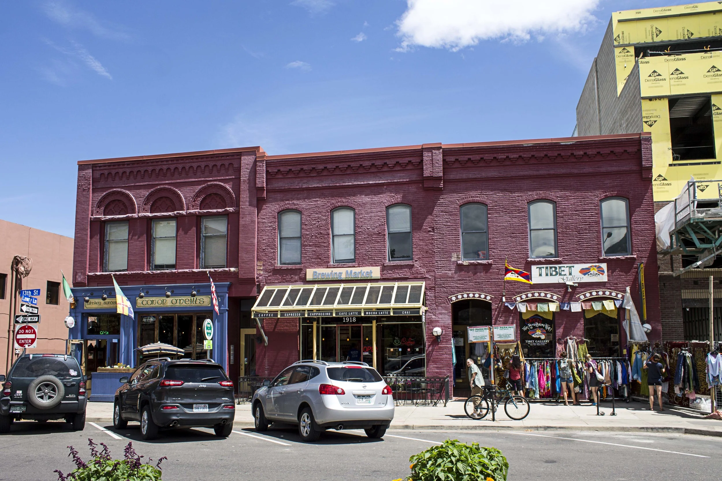 The beautiful, historic and multifarious-boutique, restaurant and coffee house adorned streets of downtown.