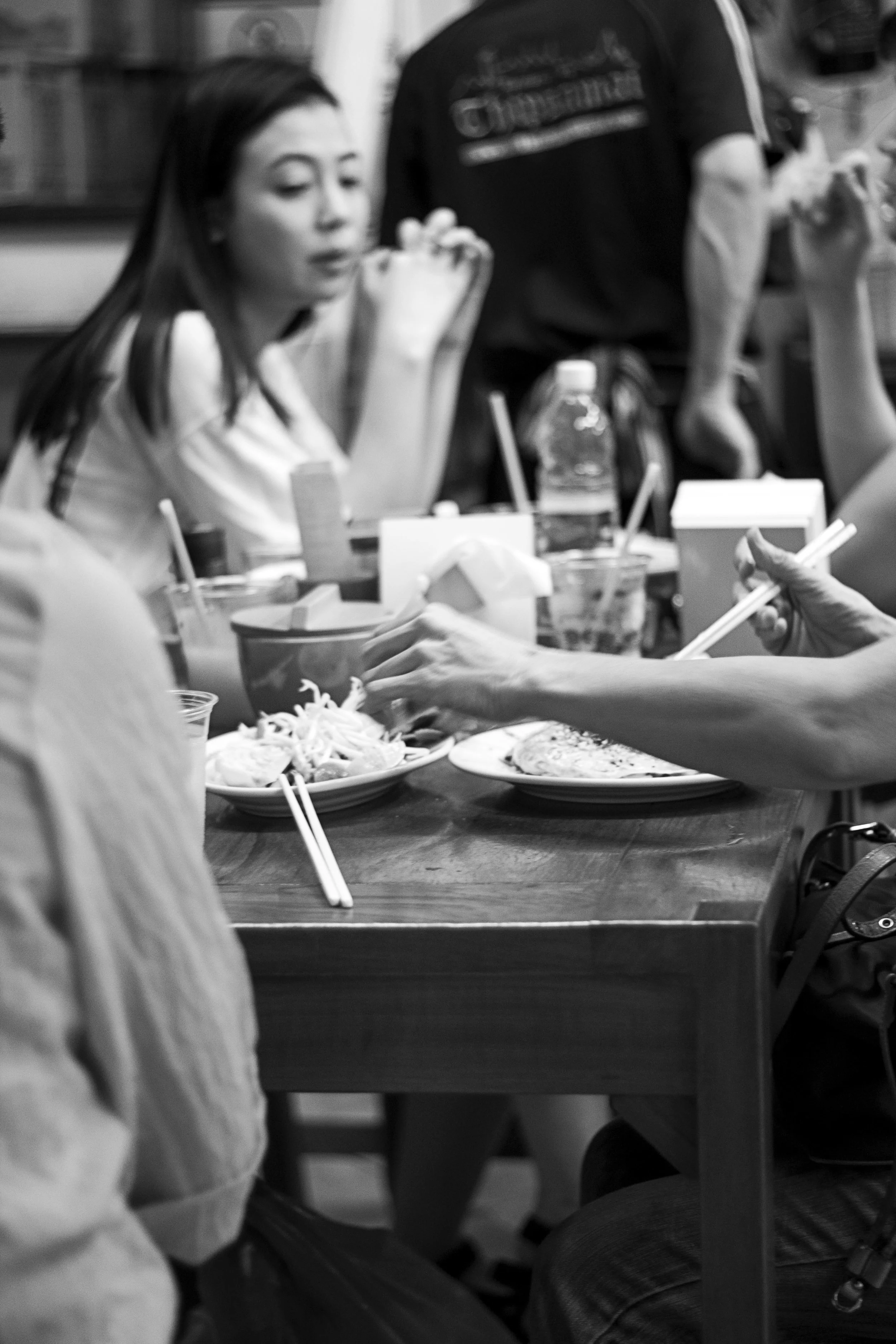 People eating BW.jpg