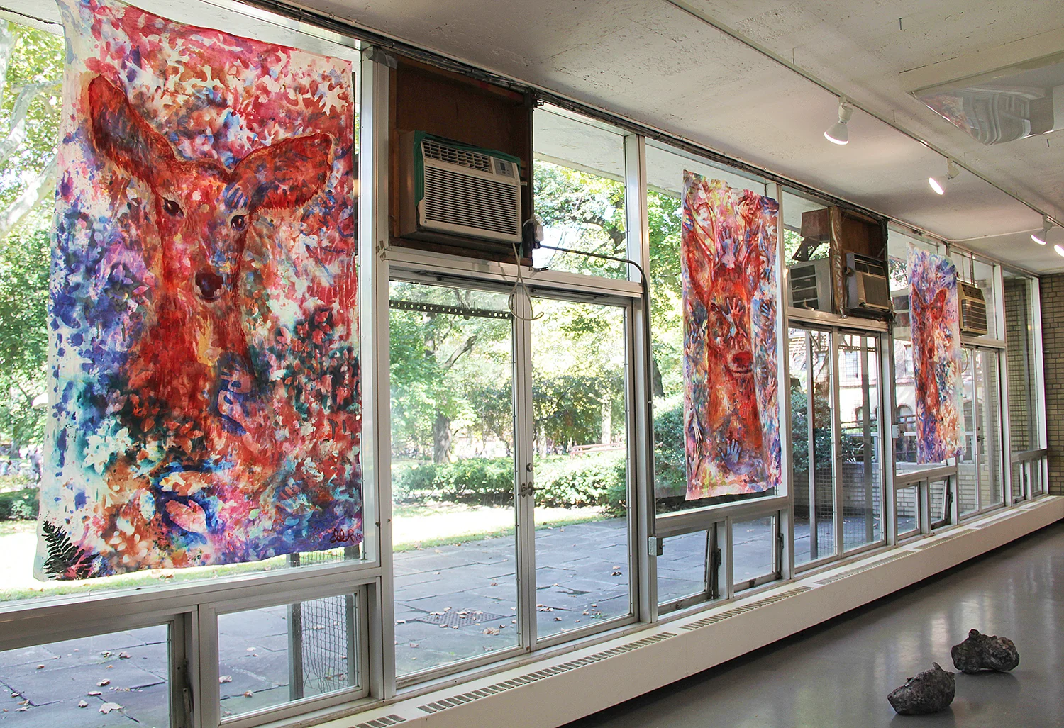 'Untitled I, II, & III' at Pratt Institute (2015) Image courtesy of artist.