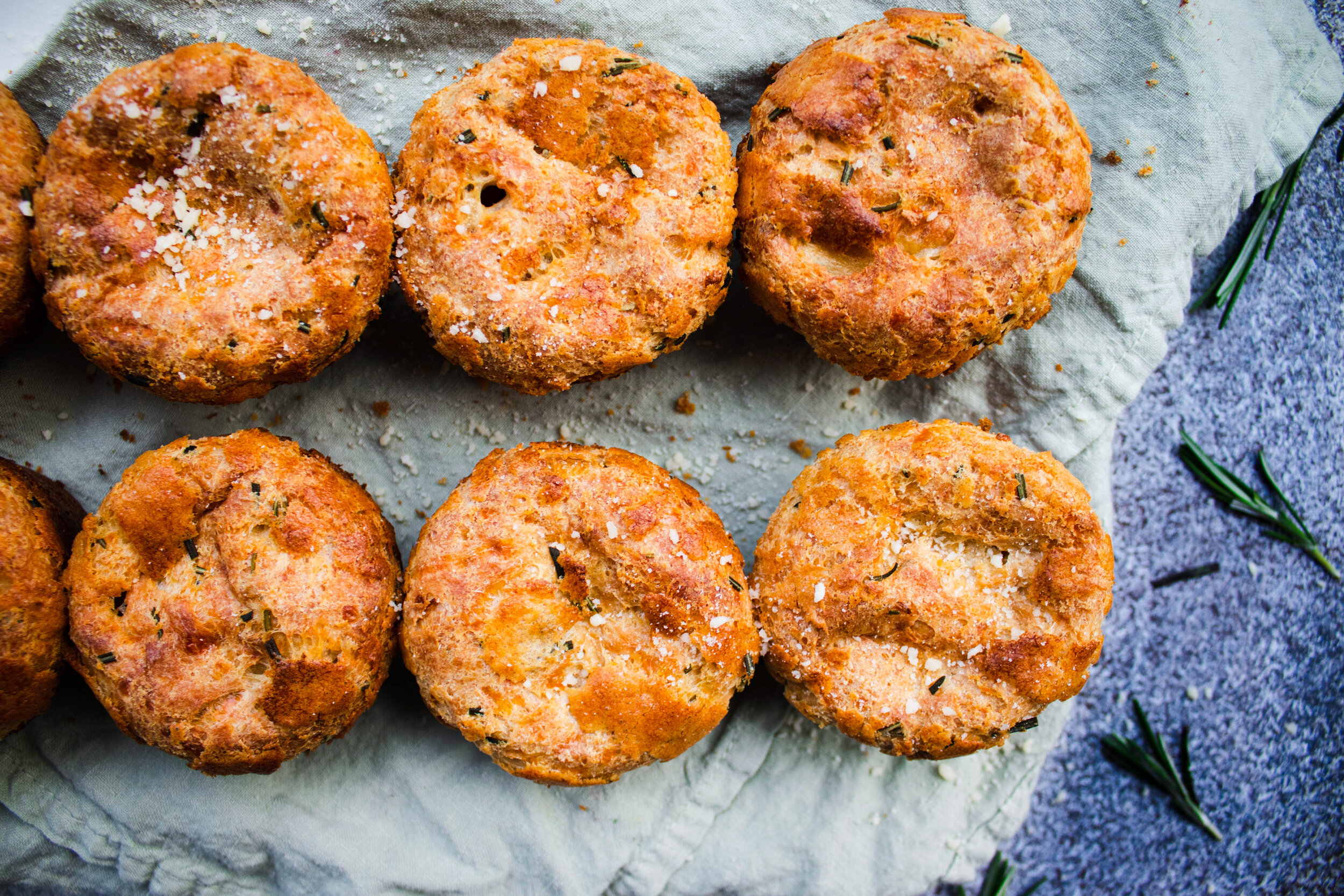 Parmesan Popovers With Rosemary Thyme Sage Kate Cooks