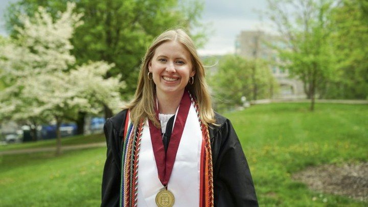 Join us in celebrating the outstanding achievements of Lauren Sartori, graduating student at @vt.sova! Lauren has been recognized by the Honors College for her accomplishments over her undergraduate career and her commitment to exemplifying Honors Co