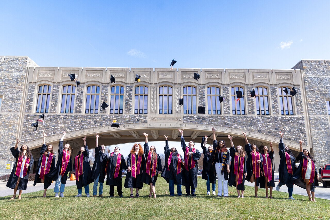 Today's the big day! 🎓 
The Virginia Tech College of Architecture, Arts, and Design commencement ceremony starts at 8:30 am. Watch live at the link in our bio.