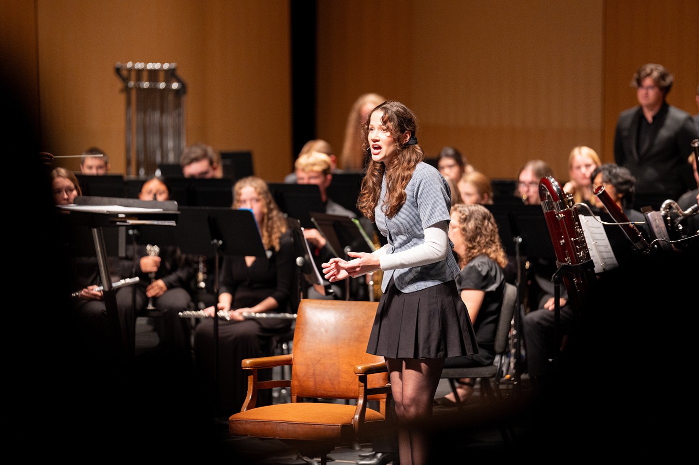 Meet your AAD commencement national anthem singer, Erin Krug! Erin is a graduating music education major within @hokiesonstage. After graduation, Erin will be pursuing a K-12 teaching certification through the music education department&rsquo;s fifth