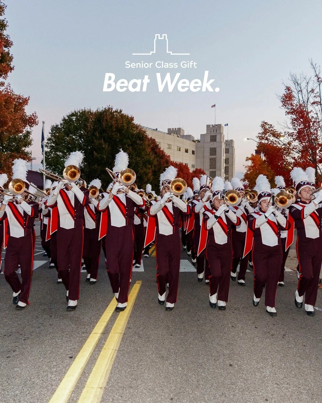 Hokies vs Hoos&hellip; It&rsquo;s beat week 🦃

Seniors &ndash; it&rsquo;s your time to shine! Now until Nov. 30, Virginia Tech is competing against University of Virginia to see who can raise the most first-time senior class gifts. Join in, celebrat