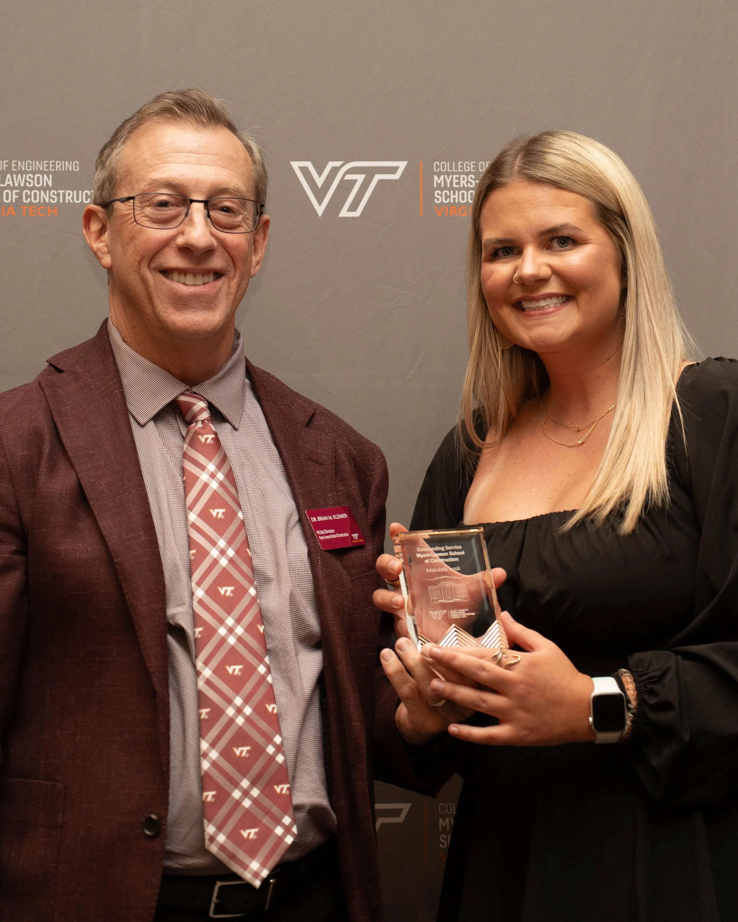 Three cheers for Makayla Lusk! Makayla has been selected for the @vtmlsoc Service Award, and we couldn&rsquo;t be more excited to celebrate her incredible impact on the MLSoC community. From representing MLSoC as a student ambassador and intern to su