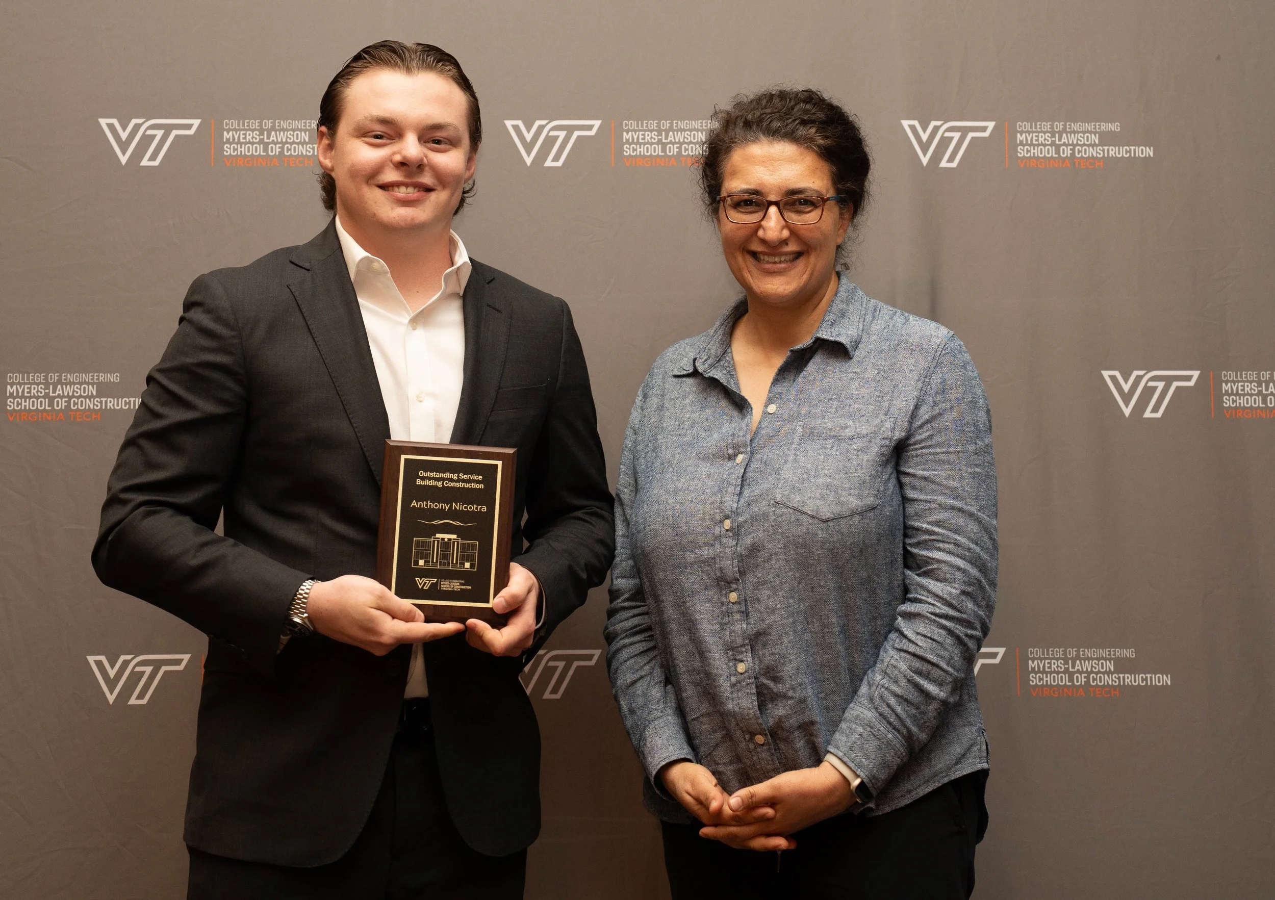 Congratulations to Anthony Nicotra, our 2026 Building Construction Outstanding Service Award recipient. A senior and lab manager of the BuildLAB, Anthony has made a lasting impact across the school. His contributions range from designing and building