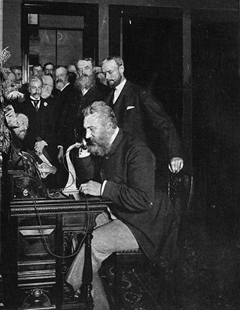 Alexander Graham Bell, backed by JM Forbes & Co.