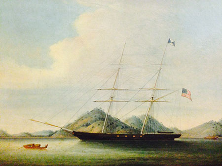 Brig Eagle carried Forbes cargoes from China