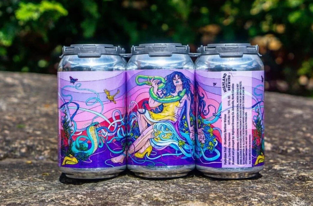  Forbidden Fruit sour limited Release from Highland Brewing 