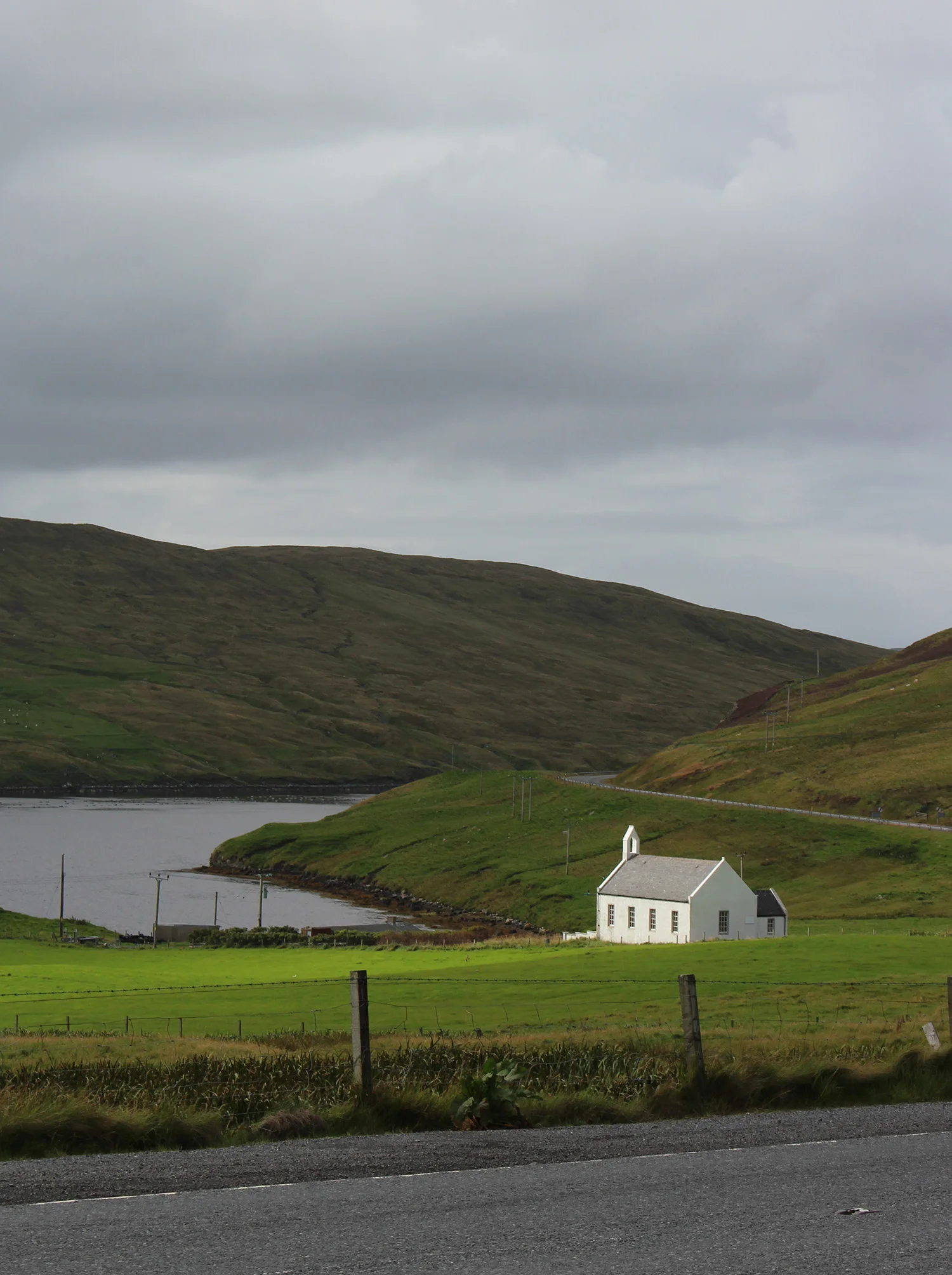 The very pretty Voe kirk.