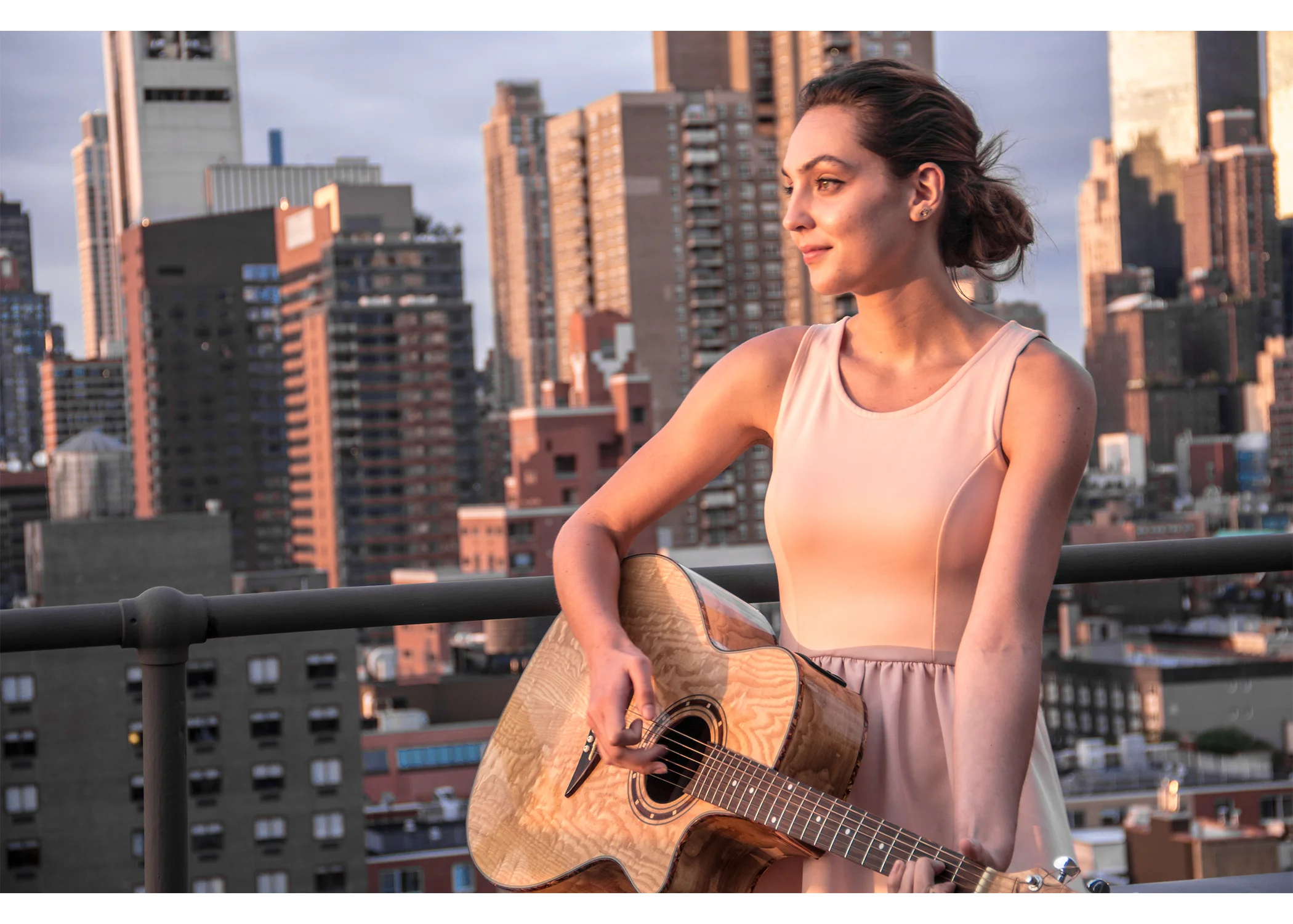 Helen Denham at D'Herde East Rooftop. Photo By Ryan D'Herde