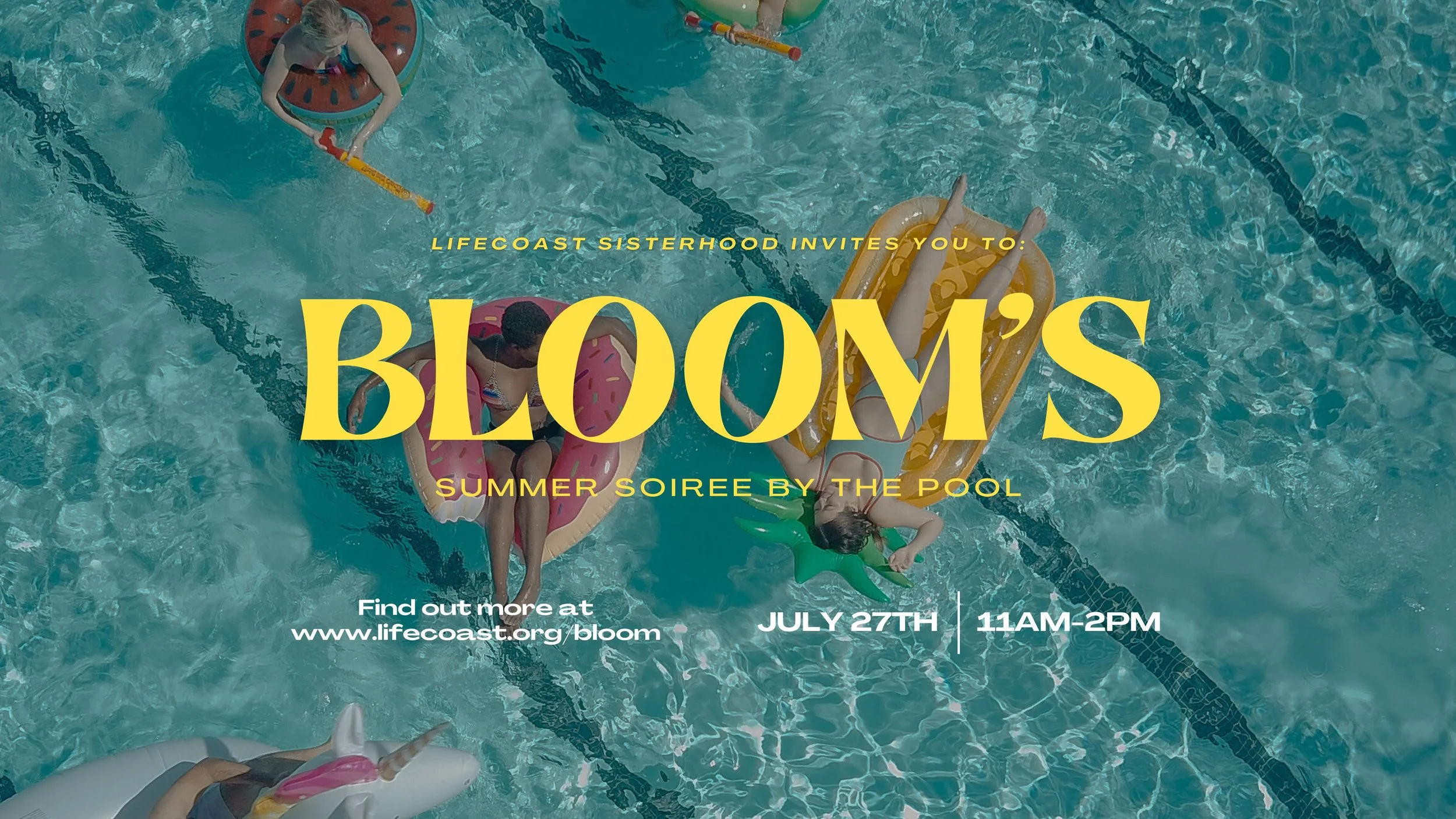 Bloom's Summer Soiree By The Pool 