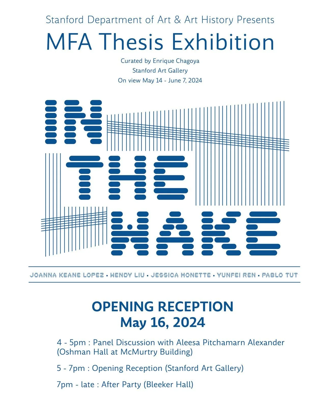 In the Wake: 2024 MFA Thesis Exhibition