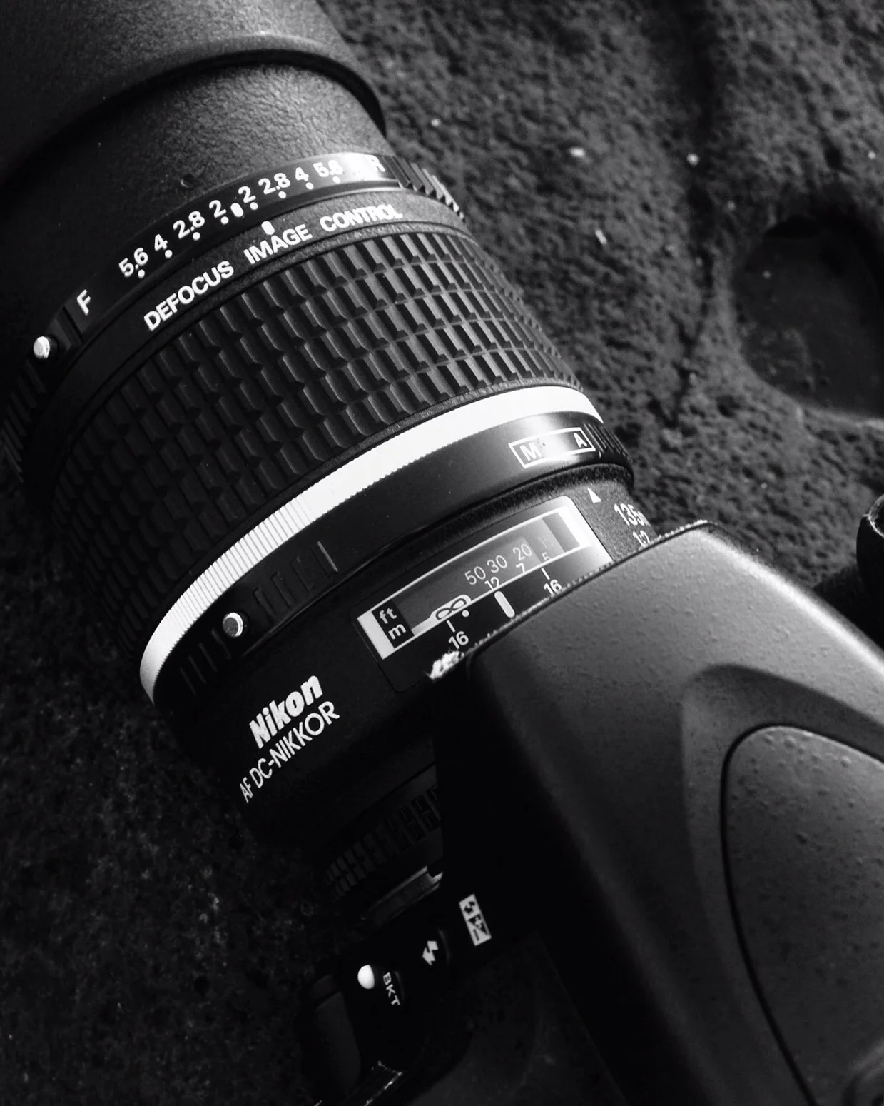 Tools of the trade: Nikon D750 with AF-DC Nikkor 135mm f:2.0