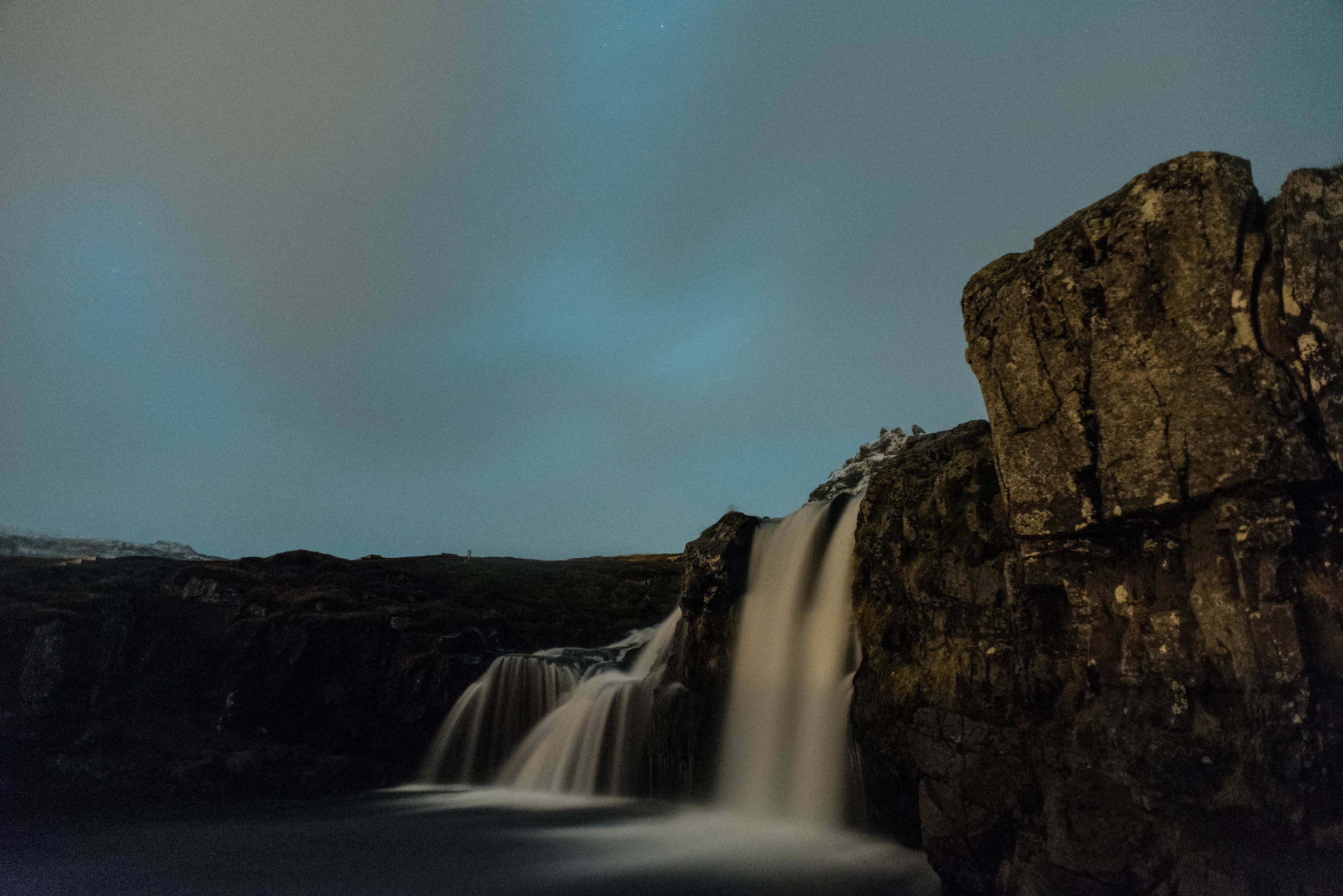 Waterfall at Grundafjordur