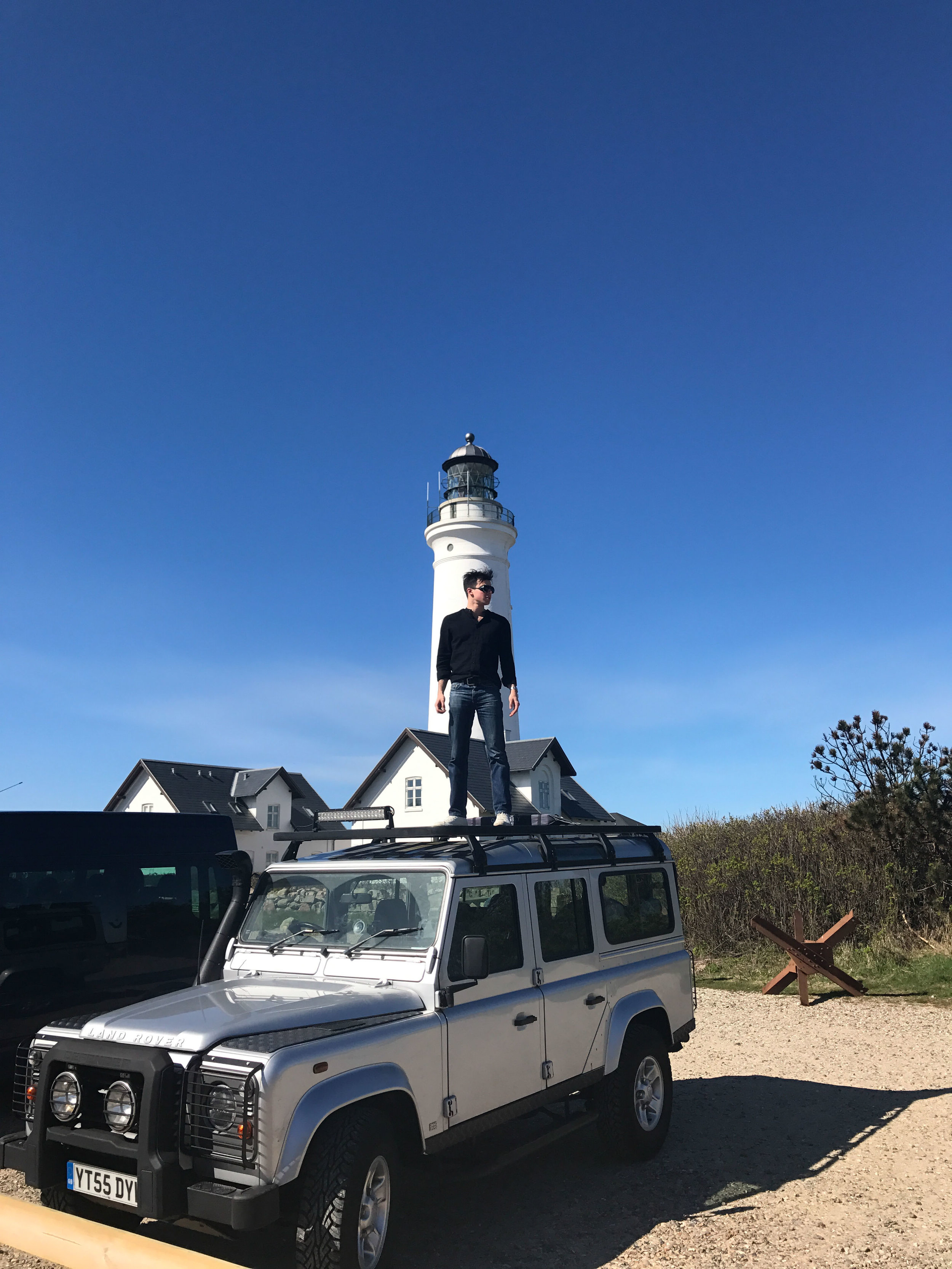 The beautiful lighthouse at Hirtshals