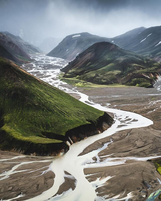 Now that a summer in iceland is actually back as a true possibility, I think one of the things that I will have to do is follow this river and trail until I cannot anymore. I wander what wonders await me if I were to wander down there. There are so m