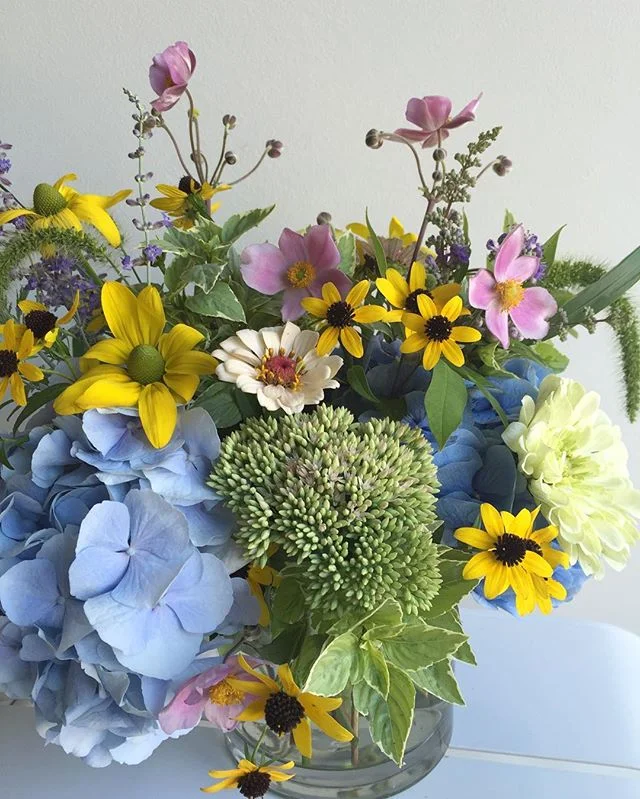 A little 'backyard garden' arrangement headed to @husknashville