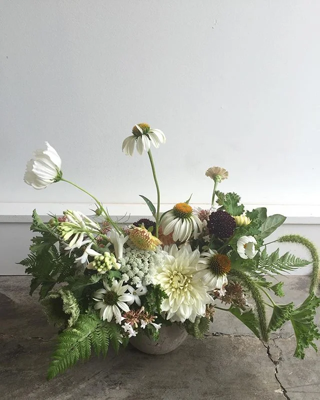 💯% organically, locally grown and foraged. Couldn't get enough of @tallahasseemay's tuberose's this summer.