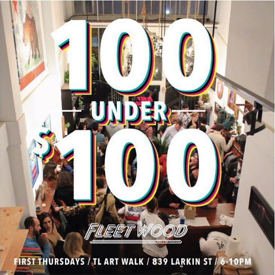 Opening reception at Fleet Wood Gallery in San Francisco