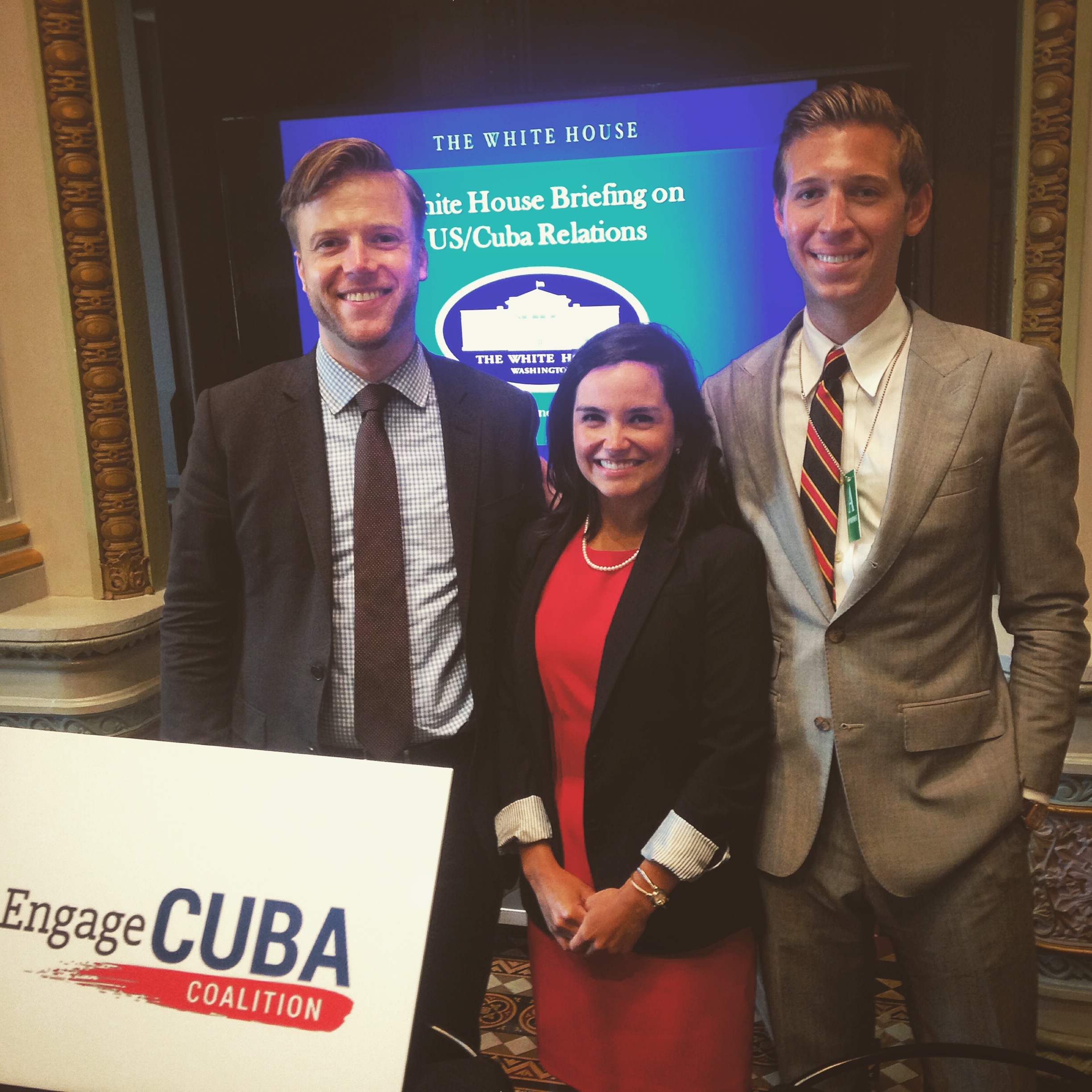 7.22.15 Engage Cuba Luncheon at the White House