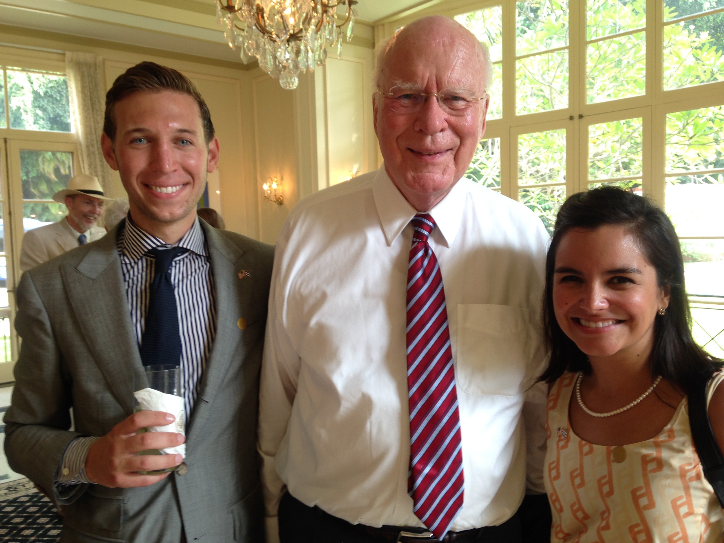 8.14.15 Reception at U.S. Ambassador's Residence in Havana