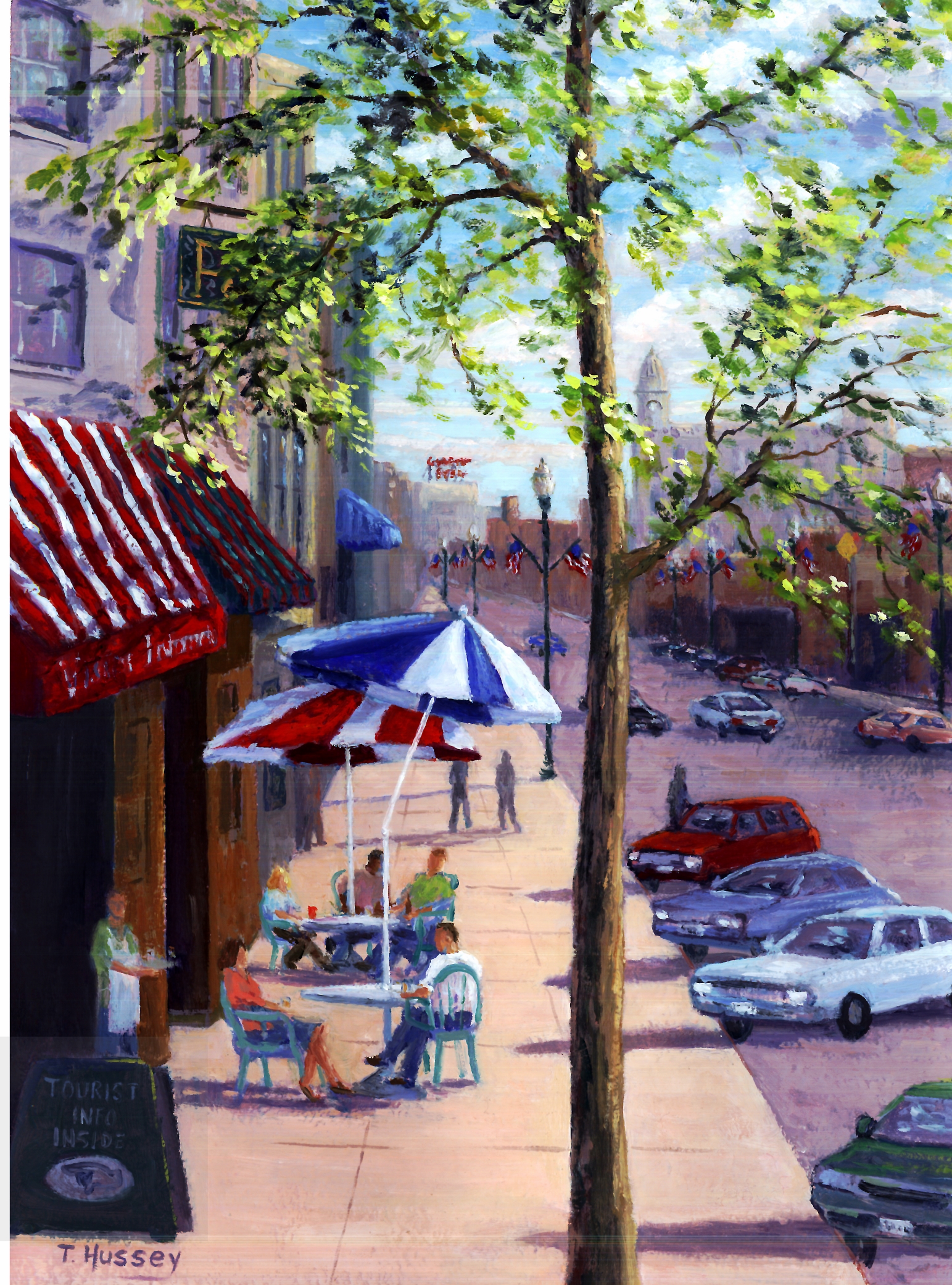  Genesee Street by Artist Tom Hussey 