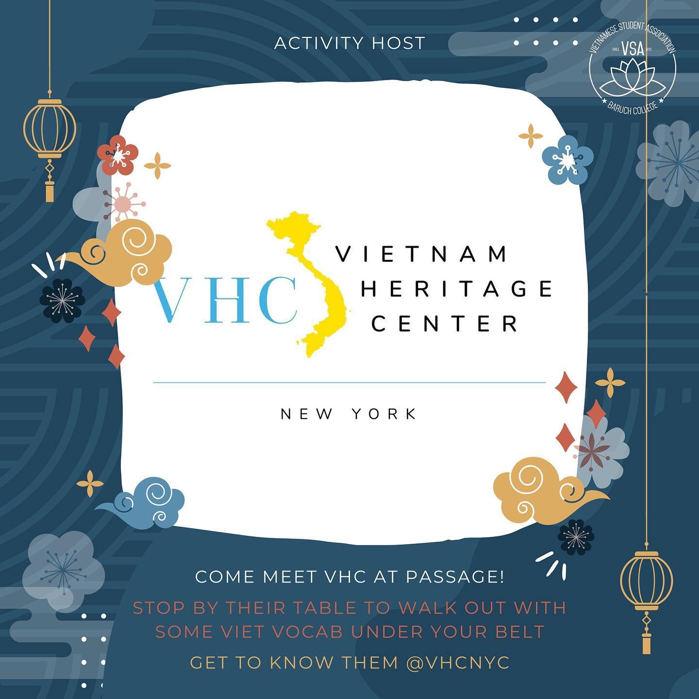 Get to know your Vietnamese professors~

Take a look through their rate my prof and find that their a non profit based in nyc dedicated to promoting the rich traditions and language of Vietnam! 🪷✨ At our event, find their table to leave with some Vi