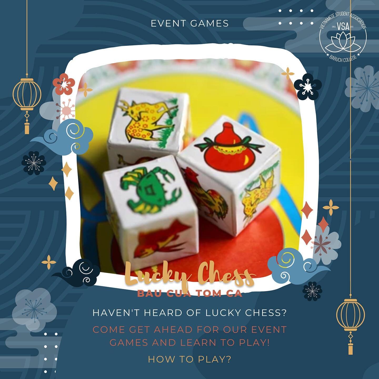 Looking to get ahead of the game for our event? Well learn to play Lucky Chess! 🦀

Some of you may have already learned the way of the dice at our events this semester, but if you haven&rsquo;t we&rsquo;ve got your back~ 🤩 While it&rsquo;s all base