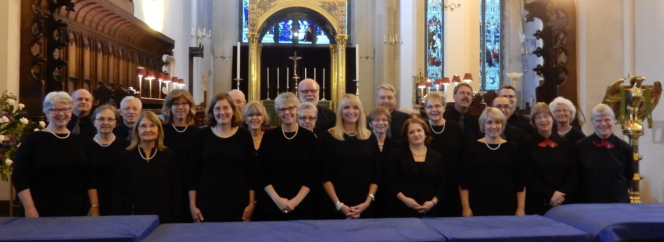 The Chancel Choir in St. Andrews Cathedral during the Scotland Heritage Tour
