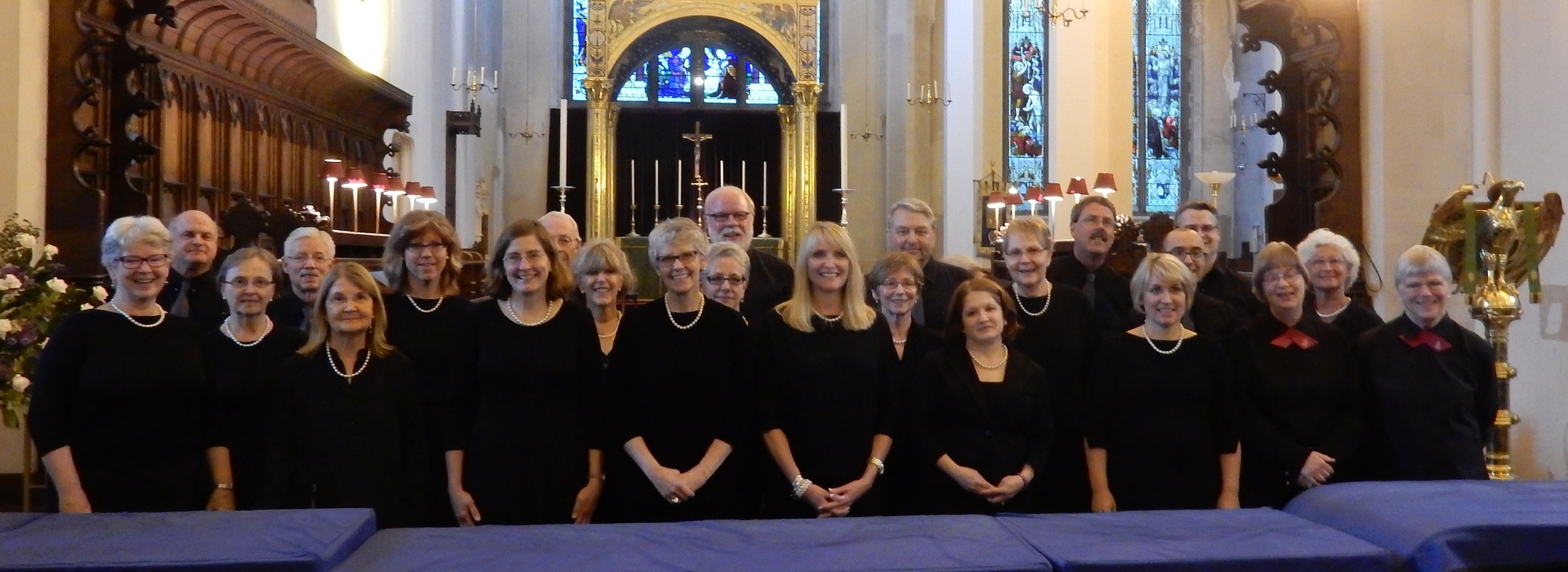 Chancel Choir in St. Andrews Cathedral during the Scotland Heritage Tour