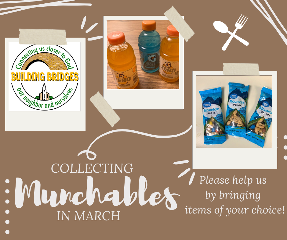March is Munchable Month on Wonderful Wednesdays!